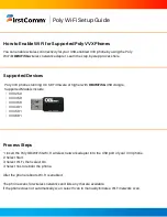 FirstComm OBiWiFi5G Setup Manual preview