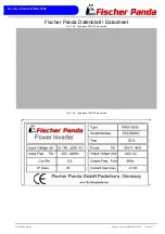 Preview for 167 page of Fischer Panda Panda 4800i PMS Manual