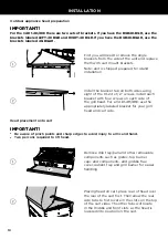 Preview for 12 page of Fisher & Paykel DCS CAD1 Series Installation Manual And User Manual