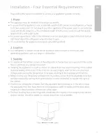 Preview for 7 page of Fisher & Paykel E522BLE User Manual