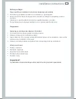 Preview for 5 page of Fisher & Paykel GD75IA1 Installation Instructions And User Manual