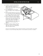 Preview for 21 page of Fisher & Paykel HC36 Shell Installation And User Manual