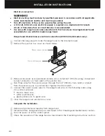 Preview for 24 page of Fisher & Paykel HC36 Shell Installation And User Manual