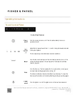 Preview for 1 page of Fisher & Paykel HP90IHCB3 Operating Instructions