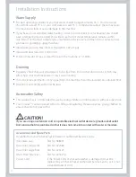 Preview for 6 page of Fisher & Paykel Intuitive eco IW512 Installation Instructions And User Manual