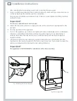 Preview for 12 page of Fisher & Paykel OR60 models Installation Instructions And User Manual