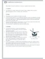 Preview for 6 page of Fisher & Paykel Refrigerator & Freezer Installation And User Instructions Manual