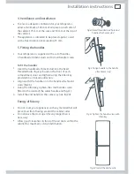 Preview for 7 page of Fisher & Paykel Refrigerator & Freezer Installation And User Instructions Manual