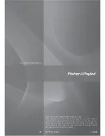 Preview for 50 page of Fisher & Paykel RX594 Installation Instructions And User Manual