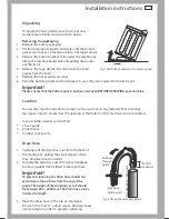 Preview for 5 page of Fisher & Paykel WashSmart Installation Instructions And User Manual