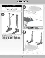 Preview for 3 page of Fisher-Price M5726 Owner'S Manual With Assembly Instructions