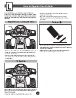 Preview for 20 page of Fisher-Price Power Wheels TrailBeast 74527 Owner'S Manual With Assembly Instructions