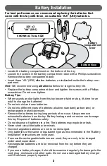 Preview for 2 page of Fisher-Price Sparkling Symphony Ball Instruction Sheet