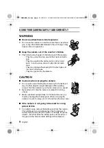 Preview for 12 page of Fisher CAMERACORDER FVD-C1 Instruction Manual