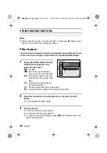 Preview for 62 page of Fisher CAMERACORDER FVD-C1 Instruction Manual