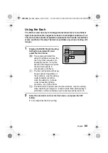 Preview for 63 page of Fisher CAMERACORDER FVD-C1 Instruction Manual