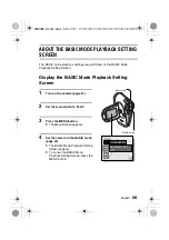 Preview for 71 page of Fisher CAMERACORDER FVD-C1 Instruction Manual