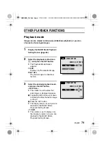 Preview for 73 page of Fisher CAMERACORDER FVD-C1 Instruction Manual