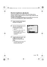 Preview for 75 page of Fisher CAMERACORDER FVD-C1 Instruction Manual