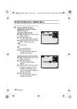 Preview for 104 page of Fisher CAMERACORDER FVD-C1 Instruction Manual