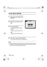 Preview for 116 page of Fisher CAMERACORDER FVD-C1 Instruction Manual