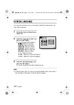 Preview for 120 page of Fisher CAMERACORDER FVD-C1 Instruction Manual