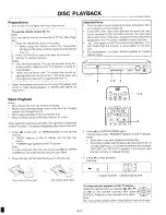 Preview for 18 page of Fisher DCS-TS750 Operating Instructions Manual