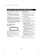 Preview for 30 page of Fisher FVH-T610 Operating Instructions Manual