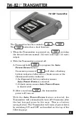 Preview for 5 page of Fisher TW-82P Operating Manual