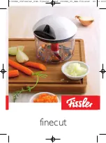 Fissler Finecut Instructions For Use And Care Manual preview