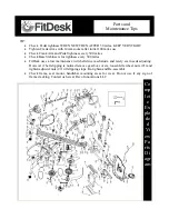 Preview for 6 page of FitDesk FDX 2.0 - 002 Assembly Instructions Operations Manual