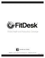 Preview for 24 page of FitDesk FDX 3.0 Owner'S Manual