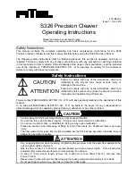 Fitel S326B Operating Instructions preview