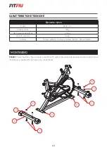 Preview for 24 page of FITFIU FITNESS 1100025 Instruction Manual