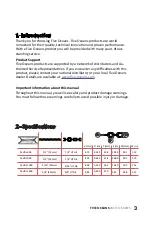 Preview for 3 page of FIVE OCEANS ATLANTIC WINDLASS 600 Owner'S Manual