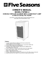 Five Seasons FSP900-2 Owner'S Manual preview