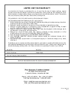 Preview for 7 page of Five Seasons SC-924-1 Operation & Maintenance Manual