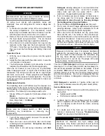 Preview for 4 page of Five Seasons SSCB15 Operation And Maintenance Manual