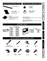 Preview for 5 page of FiveStar FSH301-BL Use & Care / Installation Manual