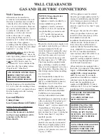 Preview for 4 page of FiveStar TTN031 Use And Care And Installation Instructions