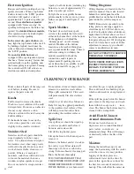 Preview for 14 page of FiveStar TTN031 Use And Care And Installation Instructions