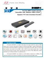 Preview for 1 page of FJ Display Eyezone B1080P-1 Quick Start Manual