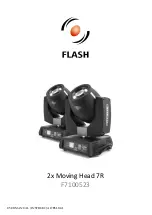 Flash 2x Moving Head 7R User Manual preview