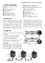 Preview for 3 page of Flash DERBY LASER RG + LED User Manual