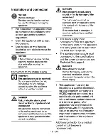 Preview for 13 page of Flavel FLS 61 F User And Installation Manual