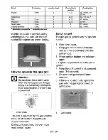 Preview for 27 page of Flavel FSG51P Users Manual & Installation