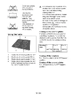 Preview for 19 page of Flavel Milano E60 Users Manual & Installation