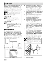 Preview for 10 page of Flavel MLB51NDS Manual