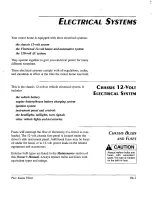 Preview for 79 page of Fleetwood 1999 PaceArrow Vision Manual