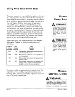 Preview for 74 page of Fleetwood Bounder turbo diesel 2001 Instructions Manual